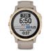 GARMIN chytré sportovní GPS hodinky fenix6S PRO Solar, LightGold/Sand Band