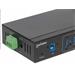 7-Port Industrial USB 3.0 Hub, Seven USB 3.0 Type-A Ports, 20 kV ESD Protection, A/C, Bus and Termin