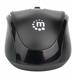 Dual-Mode Mouse, Bluetooth 4.0, 2.4 GHz Wireless, 800/1200/1600 dpi, Three Buttons With Scroll Wheel