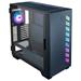 MSI skříň MAG VAMPIRIC 300R PACIFIC BLUE/ bez zdroje/ levé temp. sklo/ 1x 120mm ARGB/1x USB3.1 Type-C/2x USB3.0/ modrá