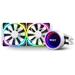 NZXT vodní chladič Kraken X53 RGB / 2x 120mm fan / LGA 2066/2011(-3)/1366/1156/1155/1151/1150/AM4 / bílá