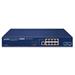 Planet GS-6320-8P2X L3 PoE switch 8xGE, 2x 10G SFP+, PoE 802.3at 30/120W, IPstack