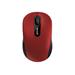 MS Bluetooth Mobile Mouse 3600 EN/DA/FI/DE/IW/HU/NO/PL/RO/SV/TR EMEA 1 License Dark Red