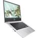 ASUS Chromebook CX1400 - 14"/N3350/4GB/64GB eMMC/Chrome (Transparent Silver/Plastic)