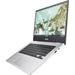 ASUS Chromebook CX1400 - 14"/N3350/4GB/64GB eMMC/Chrome (Transparent Silver/Plastic)