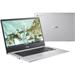 ASUS Chromebook CX1400 - 14"/N3350/4GB/64GB eMMC/Chrome (Transparent Silver/Plastic)