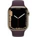 Watch S7 Cell, 45mm Gold/Steel Case/Dark Cherry SB