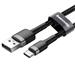 Baseus CATKLF-BG1 Cafule Kabel USB-C 3A 1m Grey/Black