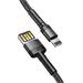 Baseus CALKLF-HG1 Cafule Kabel USB to Lightning Double Sided 1.5A 2m Grey/Black