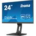 iiyama ProLite XUB2493HS-B4 - LED monitor - 24" (23.8" zobrazitelný) - 1920 x 1080 Full HD (1080p) @ 75 Hz - IPS - 250 cd/m2 - 10