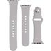 FIXED Silicone Strap set silikonových řemínků Apple Watch 42/44/45mm světle šedý