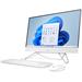 HP AIO 24-cb0001nc/23,8'' IPS FHD AG/Celeron J4025/8GB/512GB SSD/Intel UHD 600/4xUSB/1xHDMI/RJ45/WIN 11 Home/White