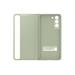 Samsung Flipové pouzdro Clear View S21 FE Olive Green