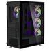 Zalman skříň I3 Neo / middle tower / ATX / 4x120 RGB / 2xUSB 3.0 / 1xUSB 2.0 / prosklená bočnice / černý