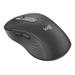 Logitech myš Signature M650 Large/optická/bezdrátová/400-2000dpi/5 tlačítek/logitech bolt/grafitová/pro leváky