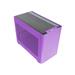 COOLER MASTER PC skřín MASTERBOX NR200P NIGHTSHADE PURPLE, MINI ITX, WINDOW, LIMITED EDITION