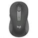 Logitech myš Signature M650, bezdrátová, velikost L, graphite