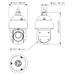 Dahua PTZ IP 8Mpix 30fps 1/2.8" Starvis/ 25x zoom PFA/ IR100m/ WDR/ PoE+/ IP66/ SMD+/ AI analytiky