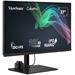 Viewsonic VP2776 27" IPS QHD 2560 x 1440/400nits/165Hz/20M:1/3ms/2xHDMI/DP/3xUSB/USB-C/VESA/Pivot/Repro/Nastavitelný