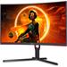 AOC LCD herní CQ32G3SU 31,5" zakřivený VA FreeSync/2560x1440@165Hz/80M:1/1ms/300cd/3000:1/2xHDMI/DP/4xUSB/Repro/VESA