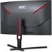 AOC LCD herní CQ32G3SU 31,5" zakřivený VA FreeSync/2560x1440@165Hz/80M:1/1ms/300cd/3000:1/2xHDMI/DP/4xUSB/Repro/VESA