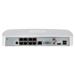 DAHUA NVR Smart 8x IP/ 8Mpix/ 80Mbps/ 1x HDD/ 1x LAN + 8x PoE/ analytiky