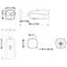 DAHUA termální duální IP kamera/ termo 256x192 f=7mm (24st)/ vizuál 4Mpix f=8mm (33st)/ IR50m/ analytiky/ měření teploty