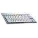 Logitech Mechanical Gaming Keyboard G915 TKL Tenkeyless LIGHTSPEED Wireless RGB - Tactile - WHITE - CZ/SK