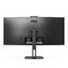 AOC LCD CU34V5CW/BK 34" zakřivený VA 21:9/3440x1440@100Hz/1ms/300cd/20mil:1/HDMI/DP/4xUSB/USB-C/Webcam/Repro/VESA