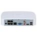 DAHUA NVR Lite 4x IP/ 12Mpix/ 80Mbps/ 1x HDD/ 1x LAN + 4x PoE/ fanless