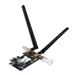 ASUS PCE-AX1800 Dual Band PCI-E WiFi 6 (802.11ax). Bluetooth 5.2, zabezpečení sítě WPA3, OFDMA a MU-MIMO