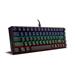 OZONE TACTICAL Wireless Mini Mechanical Keyboard US