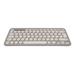 Logitech K380 Multi-Device Bluetooth Keyboard - SAND - US