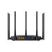 Tenda TX2 Pro AX1500 WiFi6 Router, 1x GWAN, 3x GLAN, IPv6, 5x 6dBi anténa, WPA3, CZ App