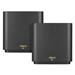 ASUS ZenWifi XT8 v2 2-pack black Wireless AX6600 Wifi 6 Tri-Band Gigabit Mesh system