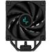 DEEPCOOL chladič AK400 Zero Dark Plus / 2x 120mm fan / 4x heatpipes / PWM / pro Intel i AMD / komplet černý