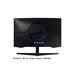 Samsung MT LED LCD Monitor 27" Odyssey LS27AG550EUXEN -prohnutý, VA,1ms, 2560x1440,165Hz,HDMI,Display Port