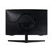 Samsung MT LED LCD Gaming Monitor 32" Odyssey LS32AG550EUXEN-prohnutý, VA,1ms,165Hz,2560x1440,HDMI,Display Port