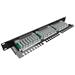 19" Patch panel Solarix 24 x RJ45 CAT5E STP černý