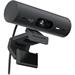 Logitech webkamera BRIO 500, Full HD, 4x zoom,RightLight 4 s HDR, grafitová,USB-C