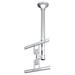 Neomounts  FPMA-C400SILVER / Flat Screen Ceiling Mount (Height: 64-104 cm) / Silver