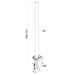 Neomounts  FPMA-D935POLE / Clamp and pole (70 cm) FPMA-D935 & FPMA-D935D / Silver