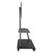 Neomounts  NS-M4000BLACK / Mobile Flat Screen Floor Stand (stand+trolley) (height: 137-153 cm) box 1/2 / Black