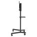 Neomounts  NS-M1250BLACK / Mobile Flat Screen Floor Stand (height: 160 cm) / Black