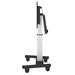 Neomounts  PLASMA-M2500TSILVER / Motorised Mobile Floor Stand (90° tilt) - VESA 200x200 up to 800x600 / Silver