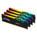 Kingston FURY Beast/DDR5/128GB/5200MHz/CL40/4x32GB/RGB/Black