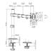 GEMBIRD Držák monitoru na stůl MA-D1-01, naklápěcí, až do 32” a 9kg, černý