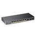 Zyxel GS1100-10HPv2, unmanage PoE 8x Gigabit, 2x Fiber Uplink, 120 Watt PoE