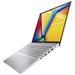 ASUS Vivobook 16X/ Ryzen 5 7530U/ 8GB DDR4/ 512GB SSD/ Radeon Graphics/ 16"WUXGA, matný/ W11H/ stříbrný