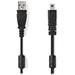 NEDIS kabel USB 2.0/ zástrčka USB-A - zástrčka UC-E6 8-Pins/ pro fotoaparát Panasonic, Fujitsu, Kodak atd./ černý/ 2m